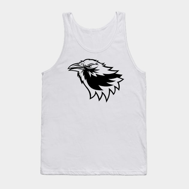 Crow Sports Mascot Tank Top by SWON Design